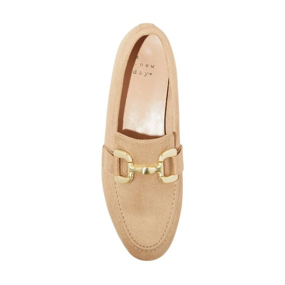 A New Day Womens Carolyn Loafers with Memory Foam Insole Beige Brown 7.5M - Picture 9 of 10